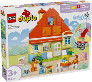 LEGO Duplo Bluey's Family House With Memory Game - 10459