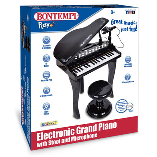 Electronic Tail Piano With Microphone And Stool - 103030