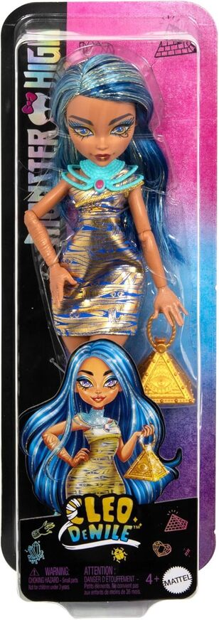 Monster High Cleo Doll With Gold Dress - HXH95