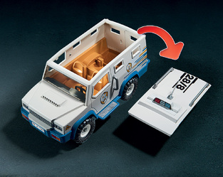 Playmobil City Action Όχημα Χρηματαποστολής - 71597