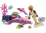 Playmobil Princess Magic Γοργόνα Mε Δελφίνια - PL71501