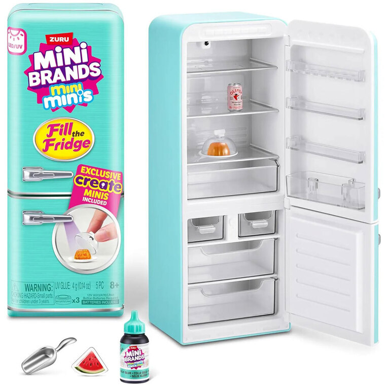 Mini Brands - Fill The Fridge Playset - T-ZUR-77673