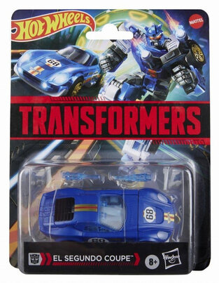 Transformers x Hot Wheels Collaborative Deluxe Class - El Segundo Coupe 13cm - G2221