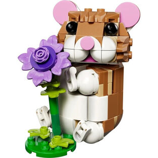 LEGO Creator 3 in 1 Cute Hamster With A Flower - 31376