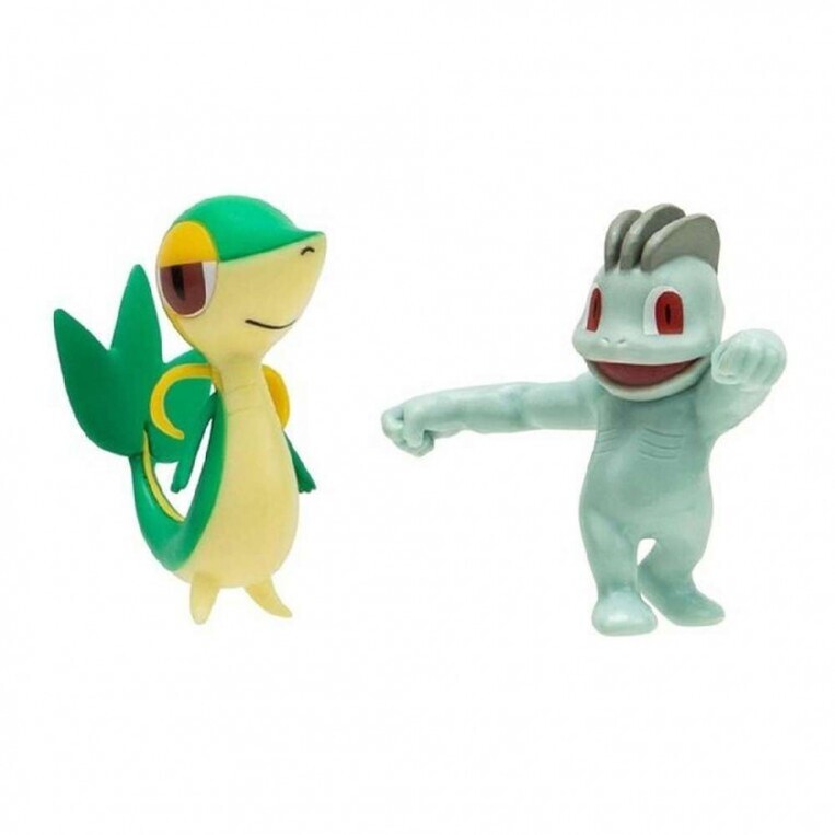 Pokemon - Battle Figures 5cm Machop & Snivy - PKW3002