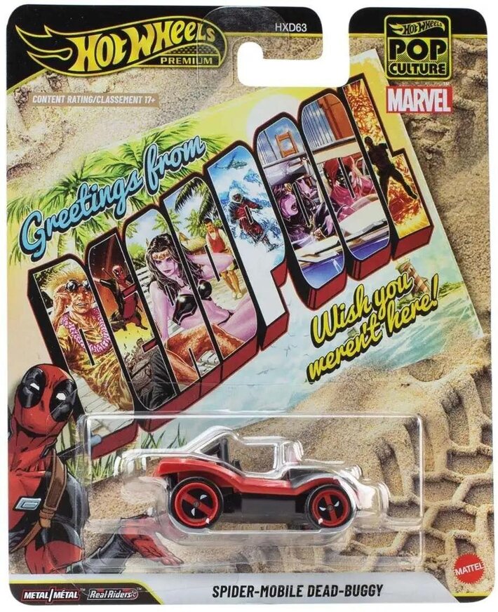 Hot Wheels Premium Spider-Mobile Dead-Buggy - JHX06