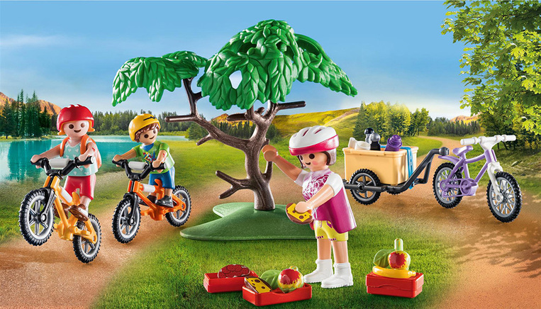 Playmobil Family Fun Εκδρομή με Ποδήλατα στο Βουνό - 71426