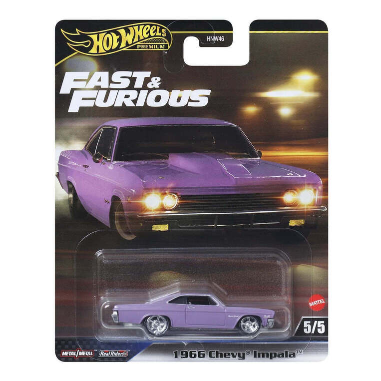 Hot Wheels Premium: Fast & Furious - 1966 Chevy Impala - JBL95