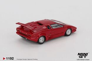 Mini GT Lamborghini Countach "25th Anniversary" Red 1/64 - MGT01192BL