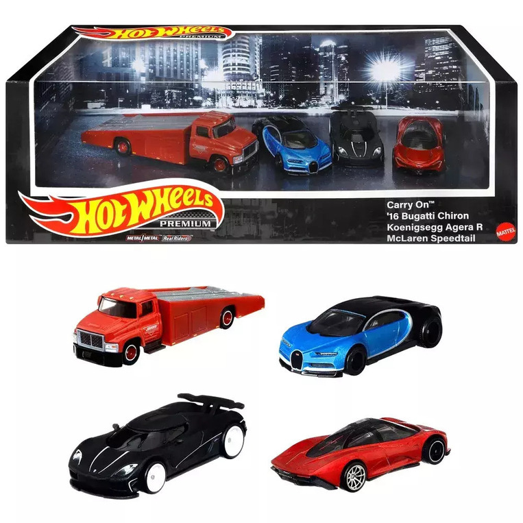 HW Premium - Carry On Hyper Cars Set #10 Diorama - HCR54