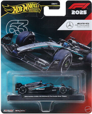 HW Premium Formula 1 2025 Mercedes-AMG Petronas (#63) - JKD80