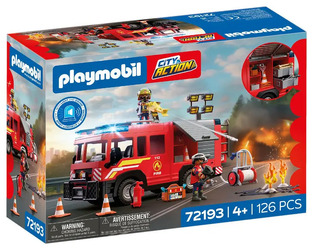 Playmobil City Action Πυροσβεστικό Όχημα Διάσωσης - 72193