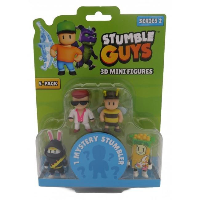 Stumble Guys S2 Φιγούρα 5cm 5Τμχ - Διάφορα Σχέδια - FK0438