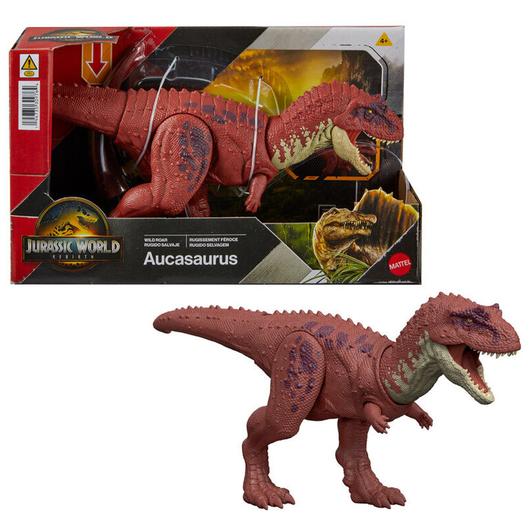 Jurassic World Rebirth Wild Roar Aucasaurus - JGB88