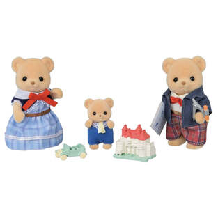 Sylvanian Families Biscuit Bear Family - SF5851