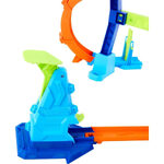 Hot Wheels Stunt Tracks - Corkscrew Jump Champion Playset - JLM91
