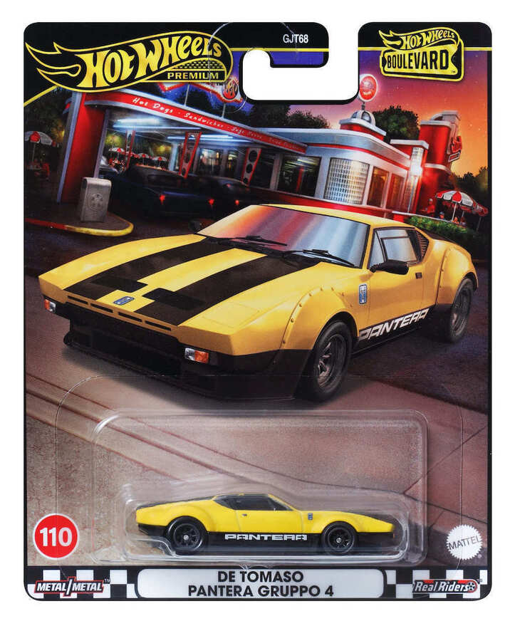 Hot Wheels Premium : Boulevard - De Tomaso Pantera Gruppo 4 - HRT75