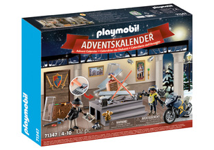 Playmobil City Action Χριστουγεννιάτικο Ημερολόγιο - Ληστεία Στο Μουσείο -  71347