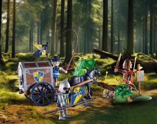 Playmobil Novelmore Ληστεία Εμπορικής Άμαξας - 71484