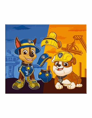  Επιτραπέζιο Μαγνητικό Παιχνίδι Paw Patrol Chase & Rubble Magnetic Dress-Up - 200698