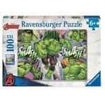 Ravensburger Παζλ 100 XXL κομμάτια - Marvel: Hulk Smash - 12004119