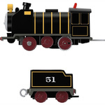 Fisher Price Thomas The Train Μηχανοκίνητα Τρένα Mε Βαγόνι - Hiro - HHN58