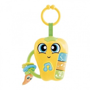 Carotina Baby Κουδουνίστρα Δραστηριοτήτων Πιπεριά - RF109883