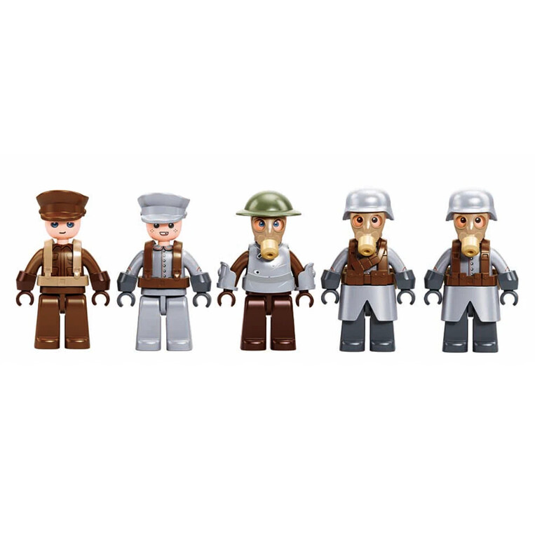 Sluban Army Assault Tank WWII - Mark Vs Set - M38-B1296