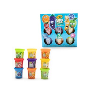 Crayola Silly Scents Dough Σετ Με 9 Βαζάκια - FK2185