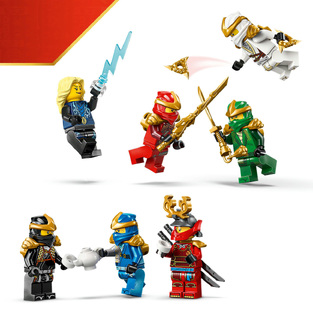 Lego Ninjago Ninja Character Display 15th Anniversary - 71866