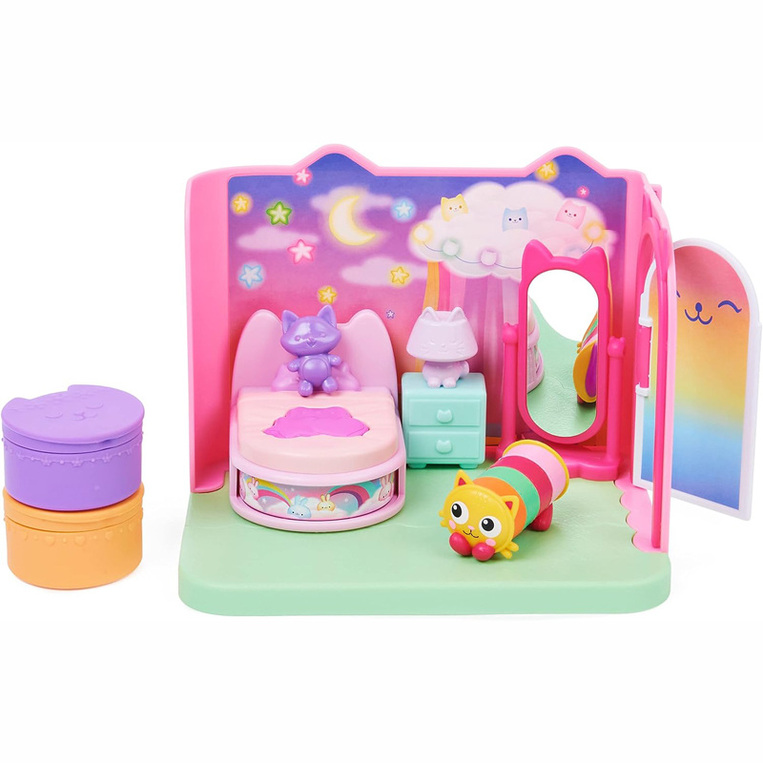  Gabby's Dollhouse: Pillow Cat's Sweet Dreams Bedroom - 6062037