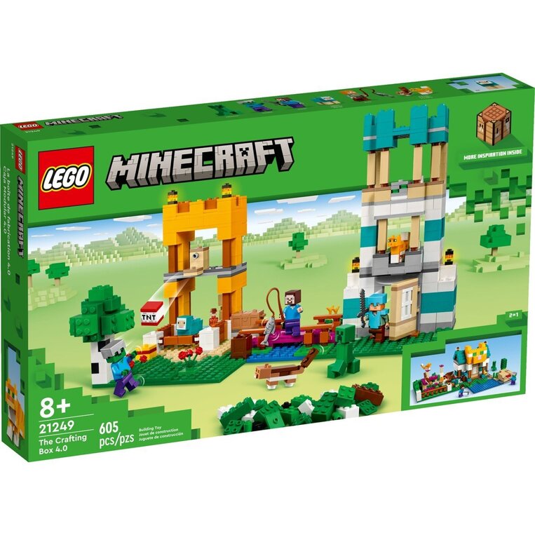 Lego Minecraft Το Κουτί Για Κατασκευές 4.0 - 21249
