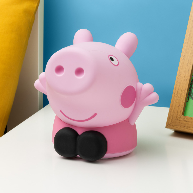Peppa Pig Επαναφορτιζόμενο Φωτιστικό Σιλικόνης (14cm) - PP13695PP