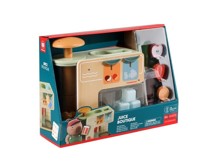 Top Bright: Ξύλινος Αποχυμωτής Με 12 Αξεσουάρ - 460136