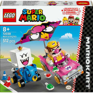 LEGO Super Mario Mario Kart – Wario & King Boo - 72038 