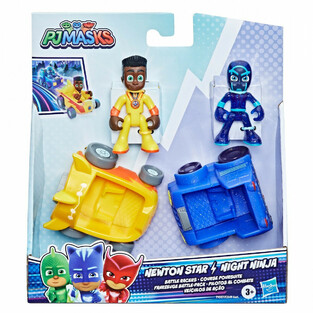 PJ Masks Heroes vs. Villains Battle Racers Newton Star vs Night Ninja - F2649/F4587