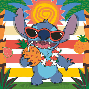 Ravensburger Παζλ 3x49 τεμ. Stitch - 12004114