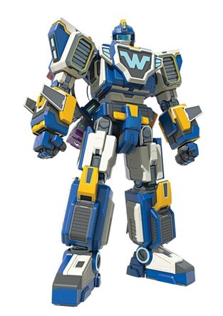 Super Wings Electric Heroes Transforming World Spaceport - 780288