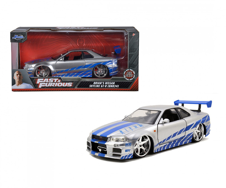 Jada Fast & Furious 2002 Nissan Skyline Die-Cast 1:24 - 253203044