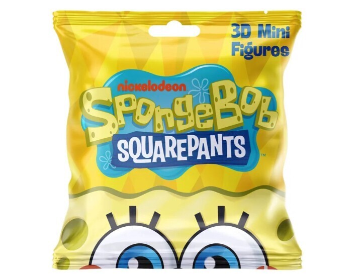Sponge Bob Movie Φιγούρα Φακελάκι - 1Τμχ 'Eκπληξη - FK0607