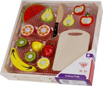 Tooky Toys Φρούτα Με Ξύλο Κοπής Και Δίσκο - TKI014