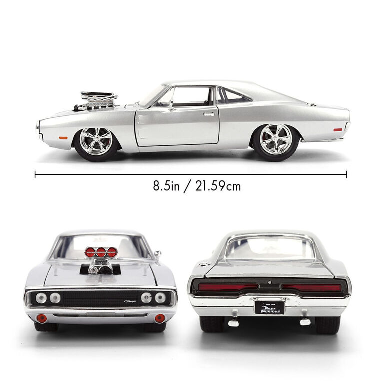Jada Fast & Furious Diecast 1:24 25th Anniversary 1970 Dodge Charger - 9336804
