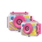 Kiddoboo Action Camera Splash Pink - KBS7PNK