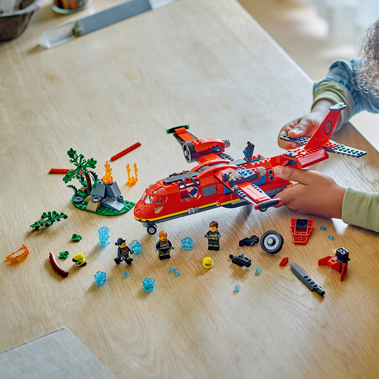 Lego City Fire Rescue Plane - 60413