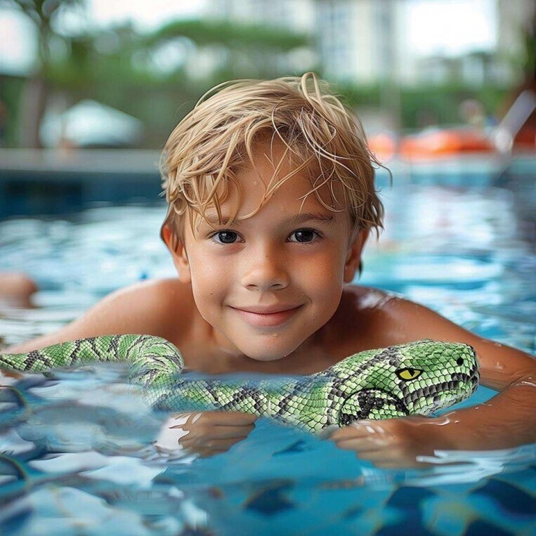 Lexibook Τηλεκατευθυνόμενος R/C Αμφίβιος Πύθωνας 2.4Ghz - SNAKE01