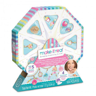 Make It Real Sweet Spin Carnival Lip Gloss Bracelets - FK2705