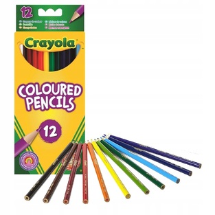 Crayola Coloured Ξυλομπογιές 12Τμχ - 33.612