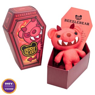 Λούτρινo Deddybears 14 cm Beezlebear Φερετράκι - T-DED-DBD04