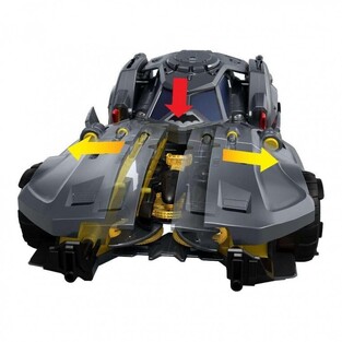 DC Comics Batmobile Vehicle with Bat-Drone - JMD52