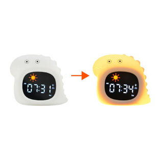 Kiddoboo Ξυπνητήρι - Φωτάκι Νυκτός LED Διαδραστικό SoundGlow Dino - KBJL826